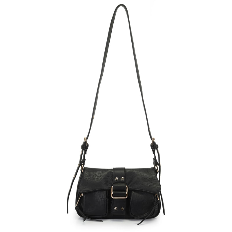 Bolsa preta WJ 46150 vista frontal para uso casual e diário